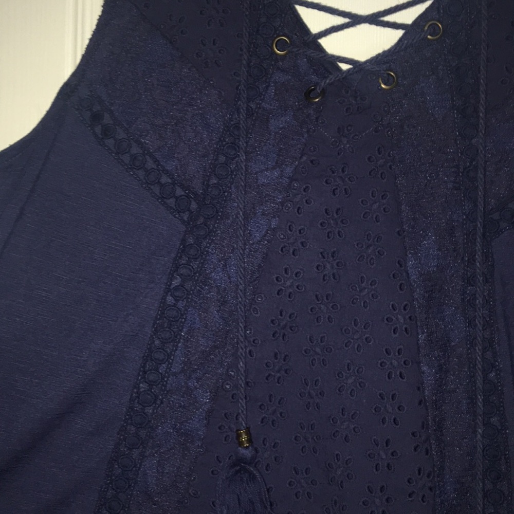 Navy Tank Top - Picture 2 of 3